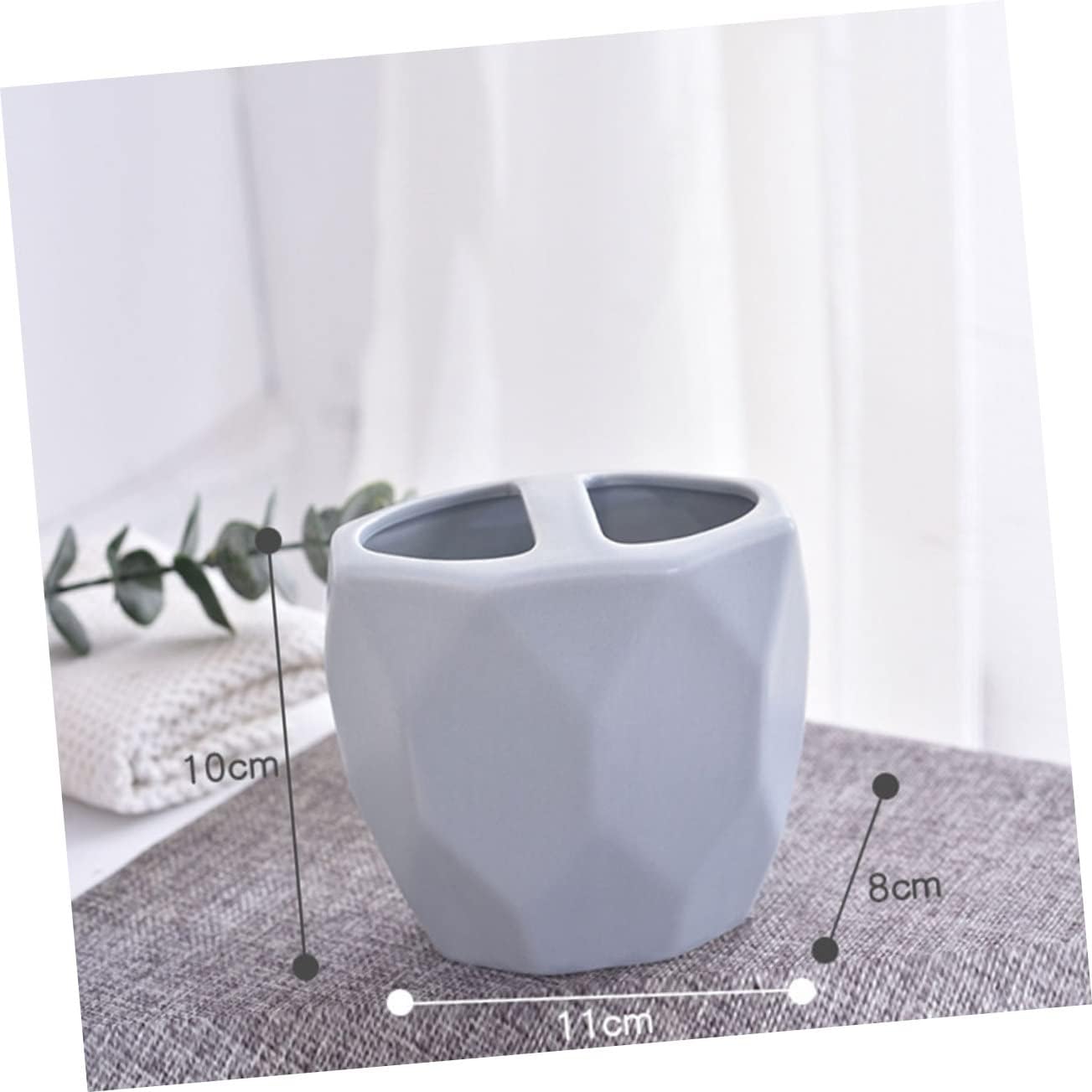 Stylish Ceramic Toothbrush Holder