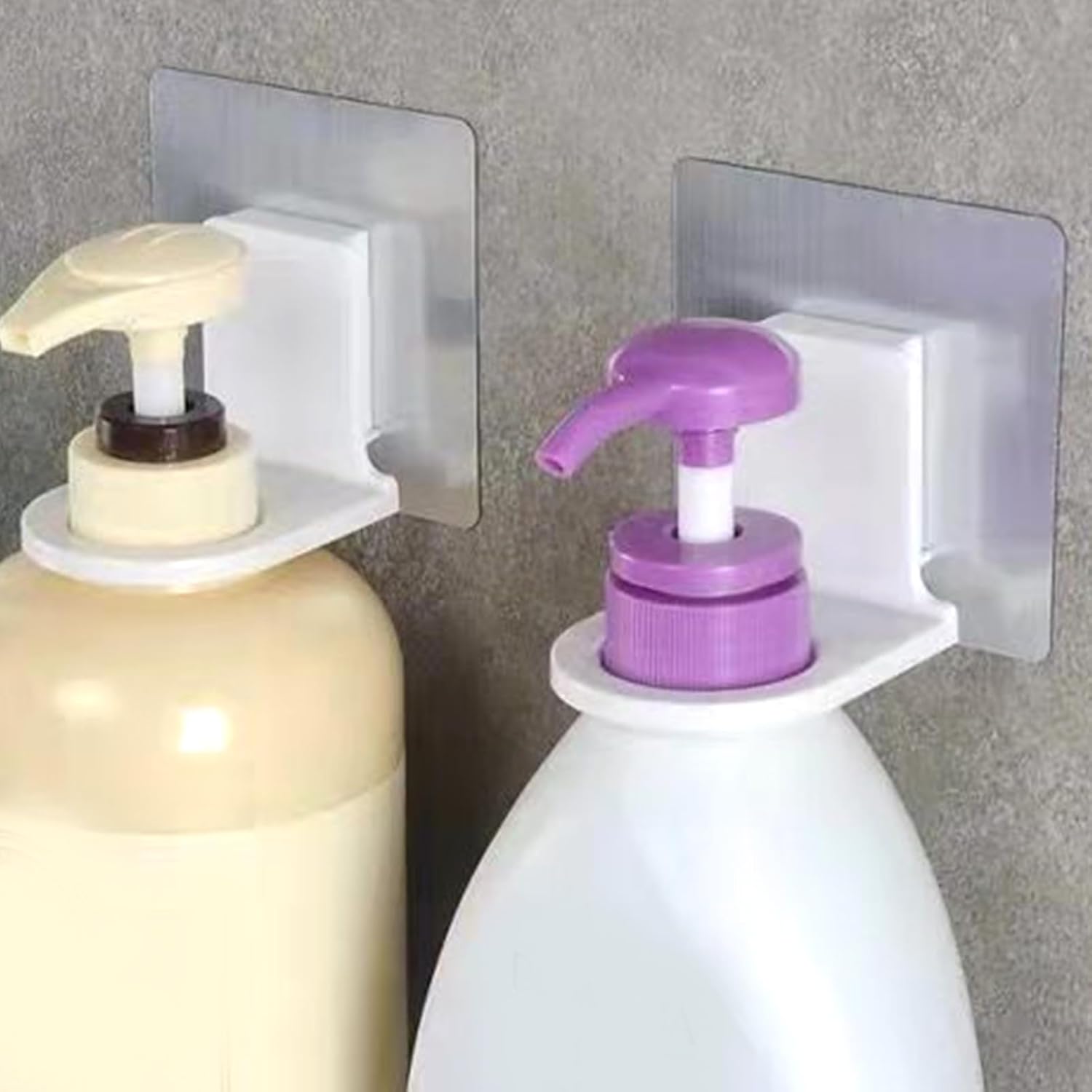 Bathroom Shower Gel Bottle Rack Hook Adhesive Mount