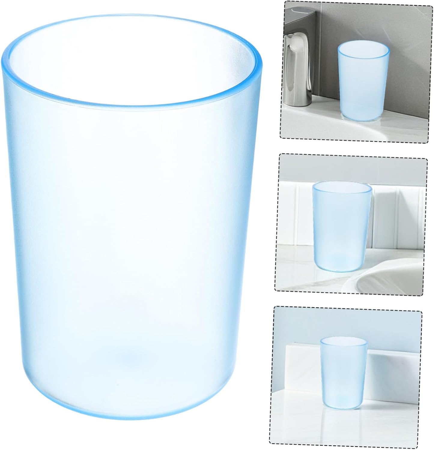 Happyyami Transparent Toothbrush Cup Gargle Mug