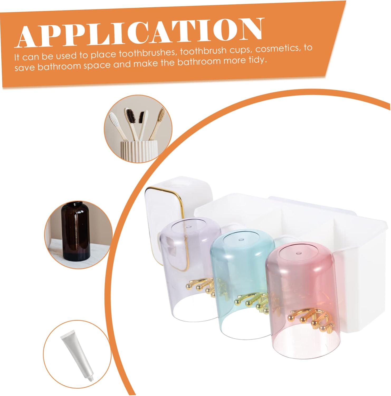 Premium Wall-Mounted Toothbrush Holder Squeezer for Home Use