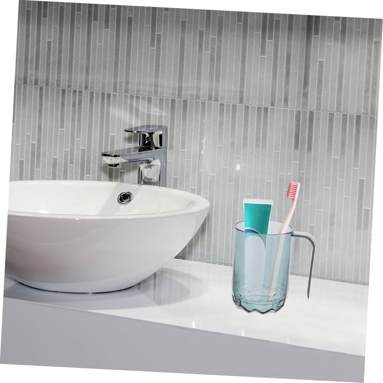 Versatile Toothbrush Holder Bathroom Organizer