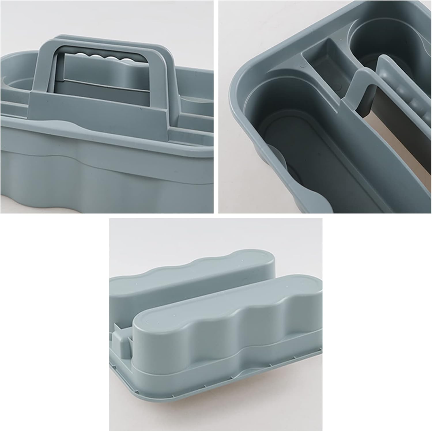 Melontray 6-Pack Plastic Cleaning Supply Caddy with Carry Handle