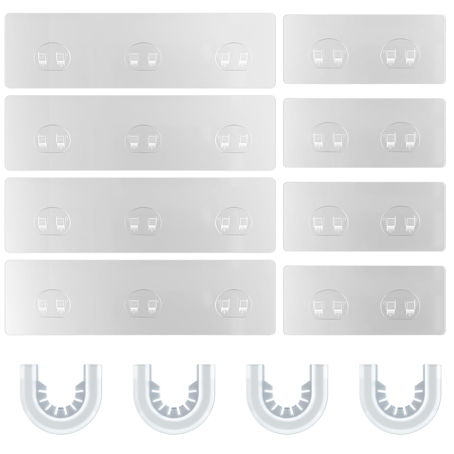 Lsnisni12-Piece Replacement Shower Adhesive Caddy Hooks