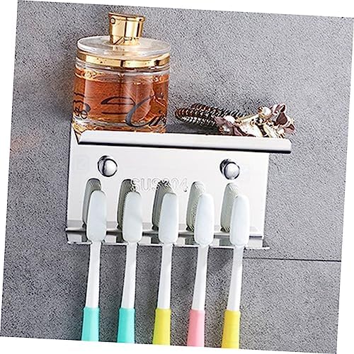 KONTONTY Wall Mounted Toothbrush Holder