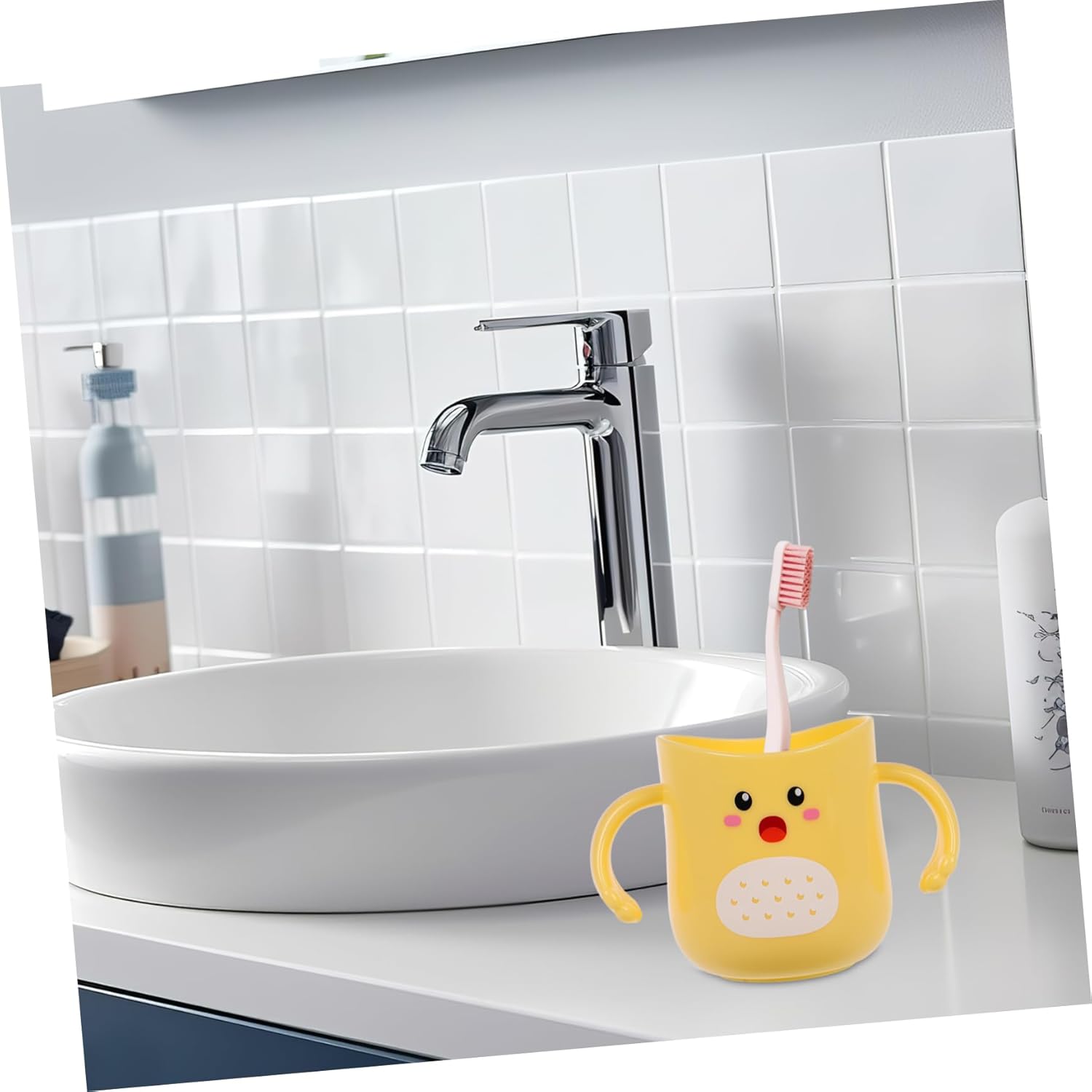 Fun Clean Toothbrush Holder for Kids Updated Design