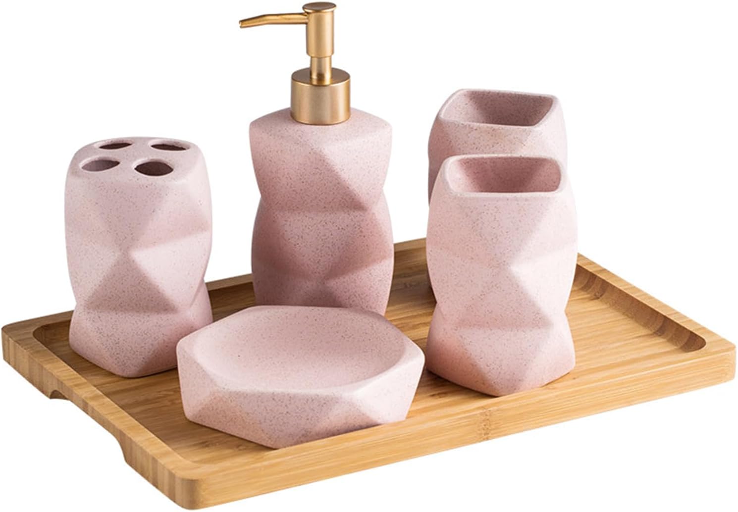 Compact Multi-Purpose Bathroom Accessory Set