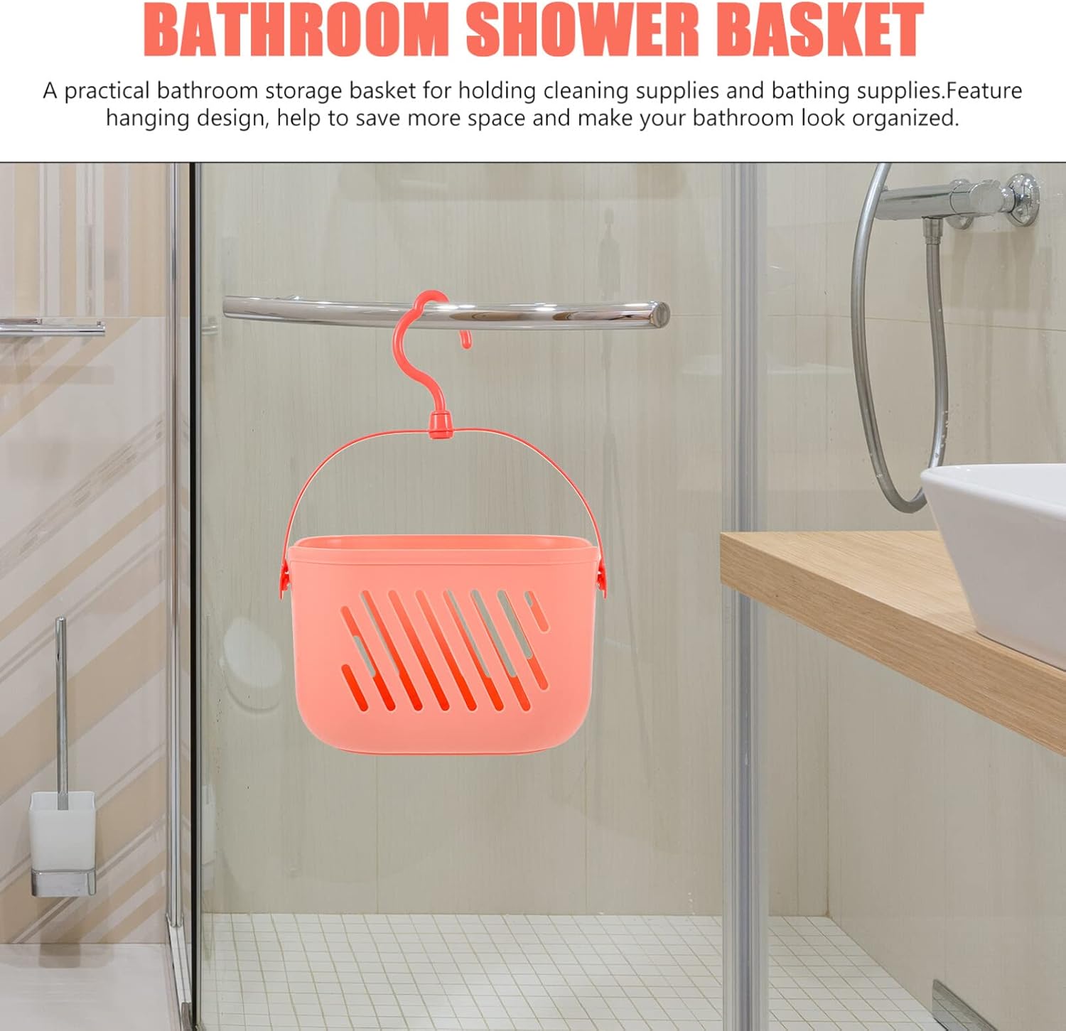 STOBAZA Durable Hanging Shower Basket Makes Organizing Easy Considering All Its Features