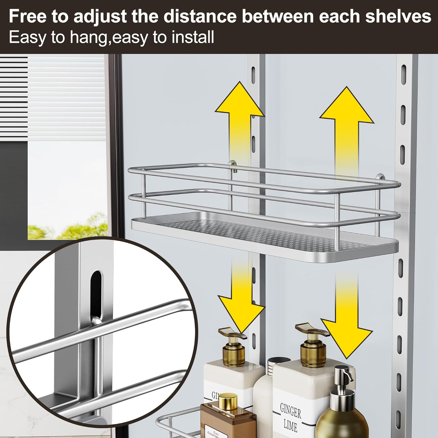 Orimade Over the Door Shower Caddy