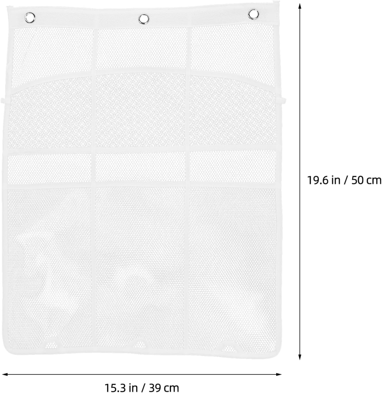 Alipis Hanging Shower Organizer Mesh Bag for Bathroom Essentials