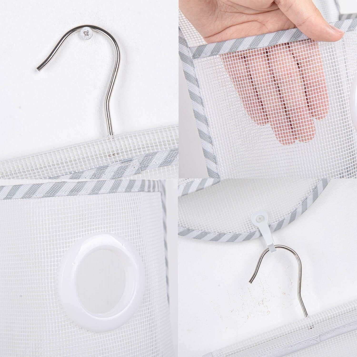 ALYER Small Hanging Mesh Shower Caddy