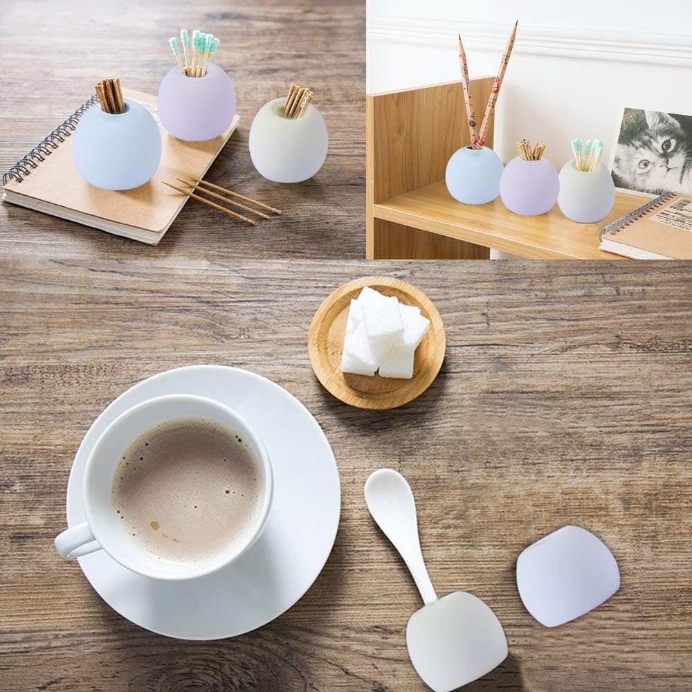 eZAKKA 4pcs Diatomite Toothbrush Holder for Bathroom