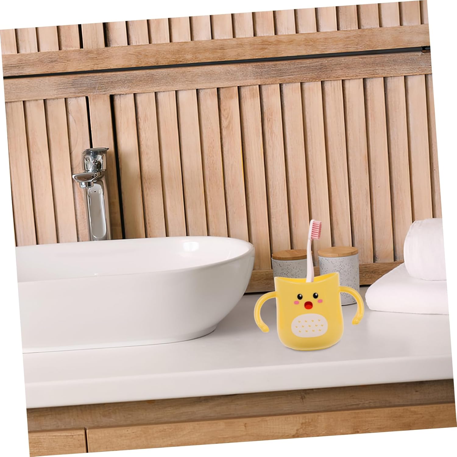 Abaodam Multifunctional Reusable Toothbrush Cup for Children