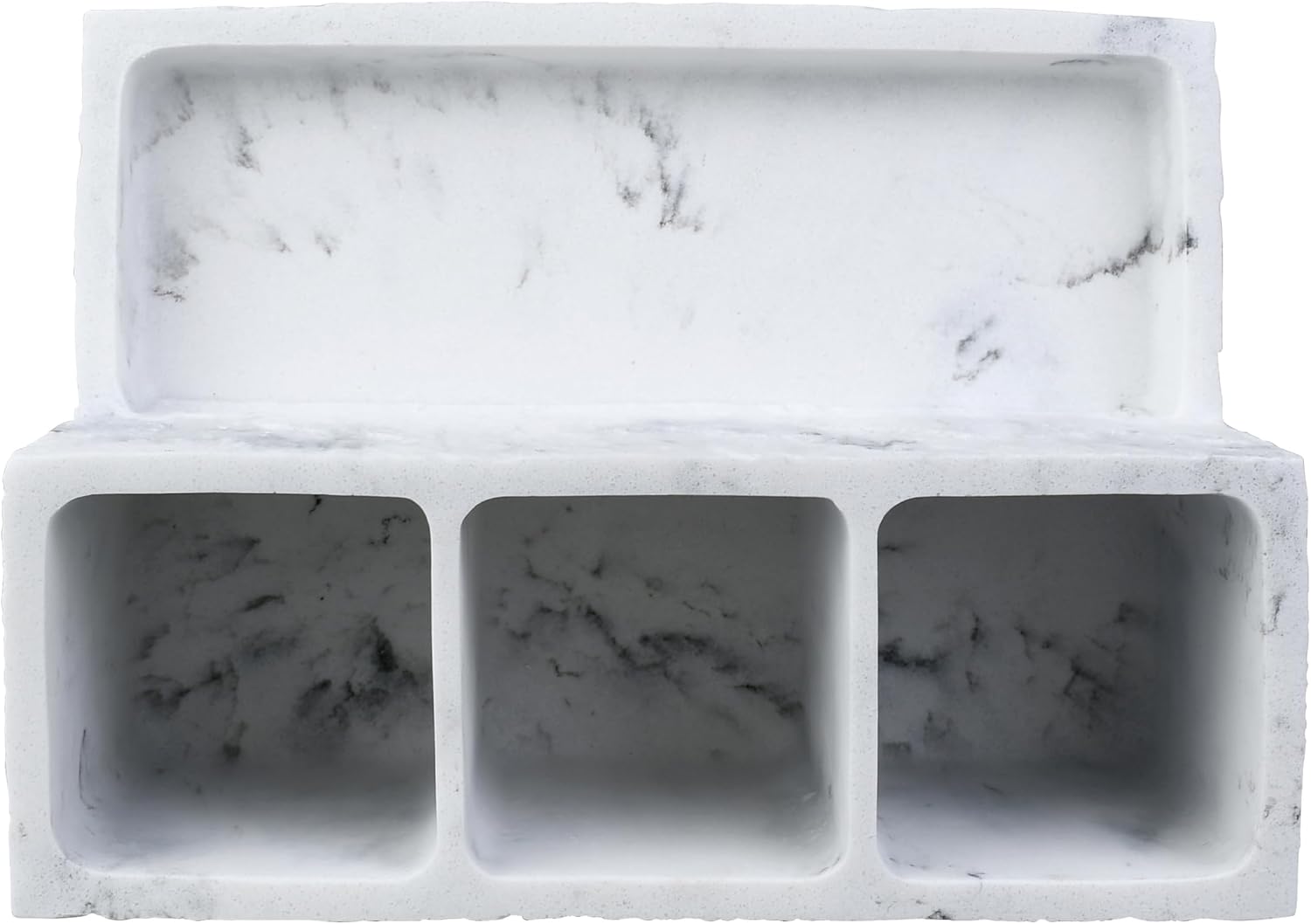 Stylish 3 Compartment Bathroom Organizer