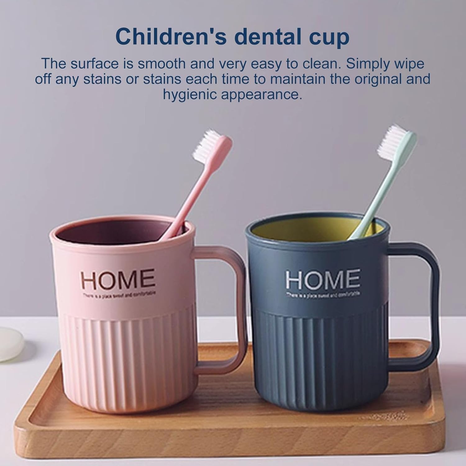 Qinlenyan Nordic Bathroom Toothbrush Holder U-Shape Ergonomic Design