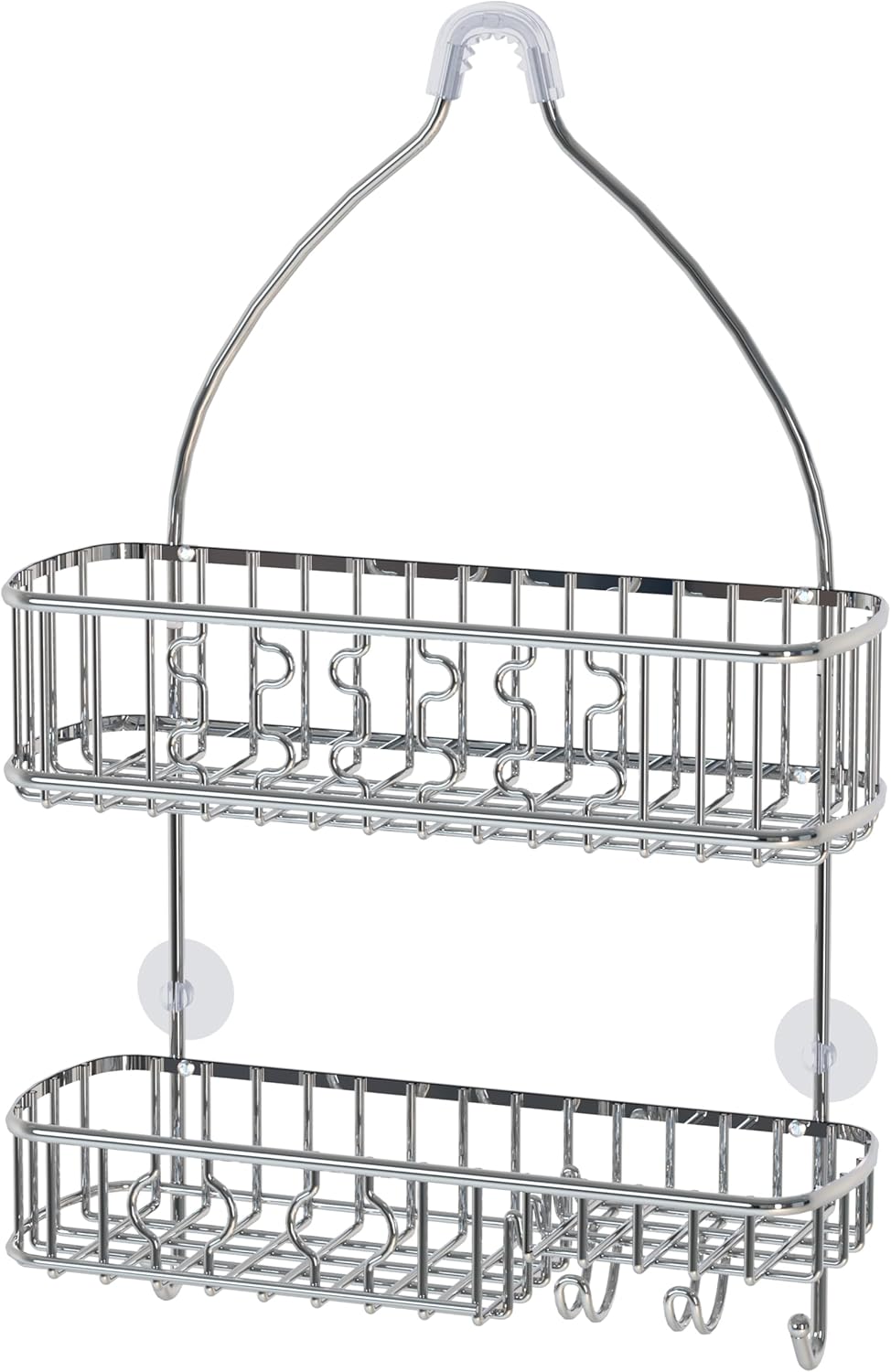 Luxury Chrome Bathroom Caddy