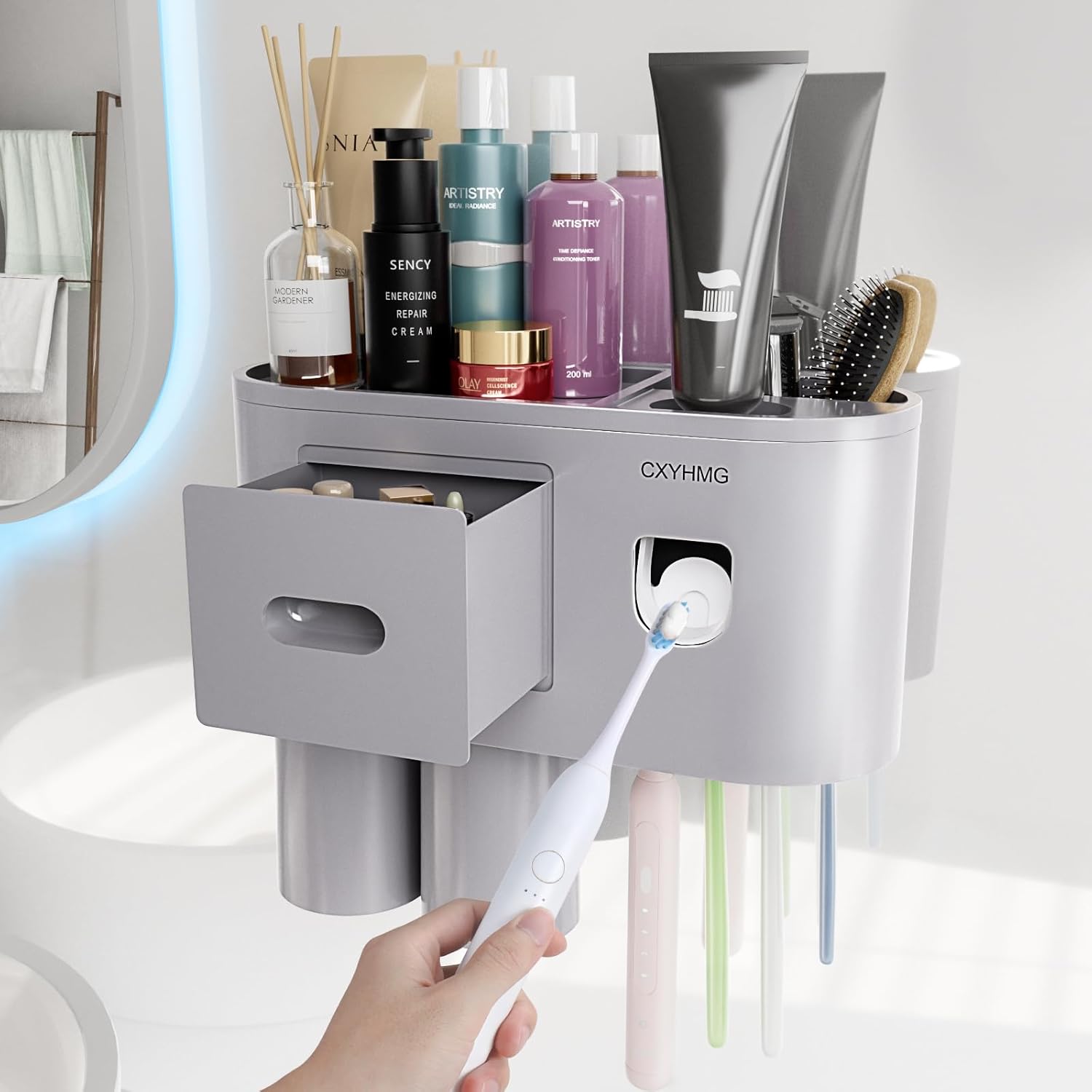 Automatic Toothpaste Squeezer for Kids Wall-Mounted