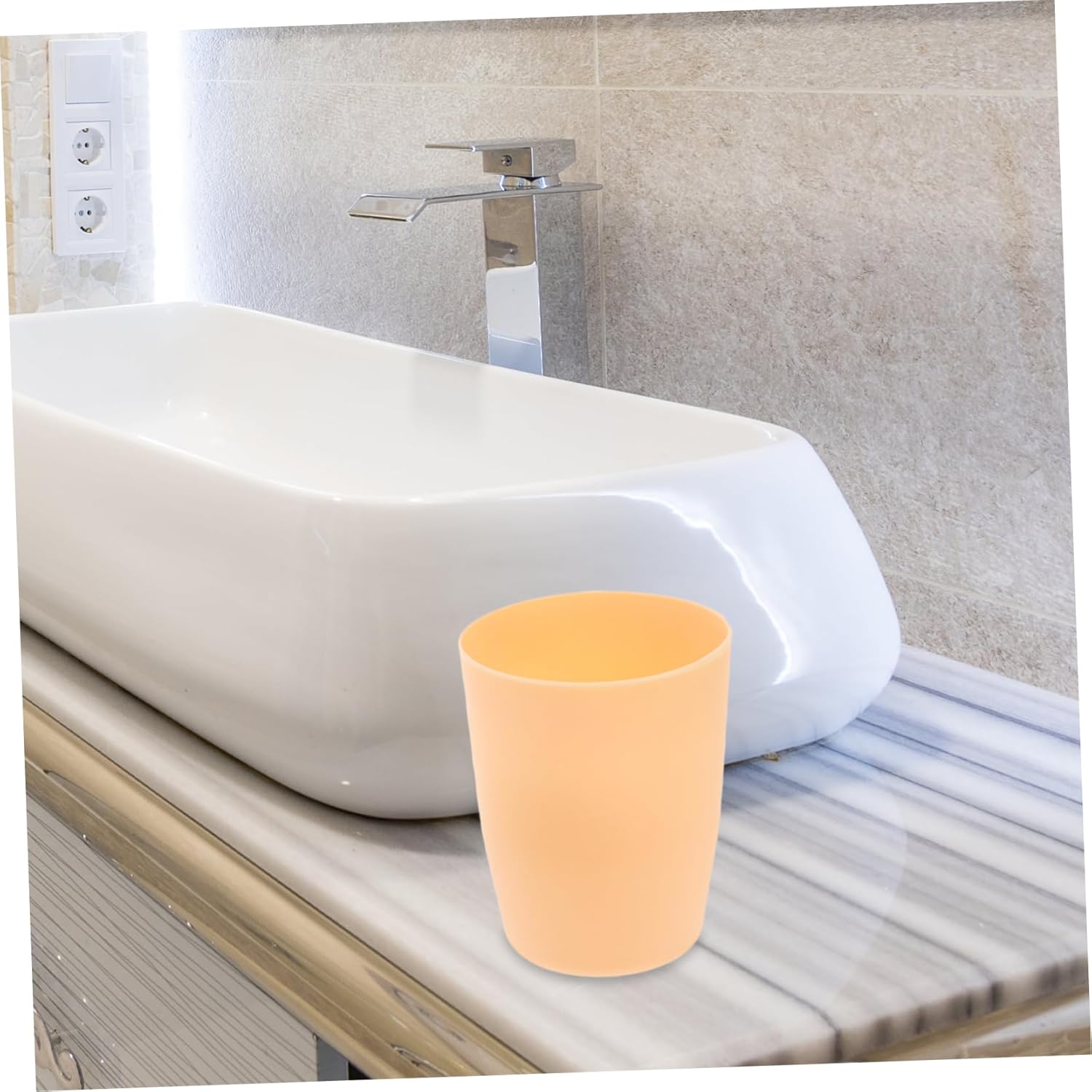 Mucky Muckily 4-Pack Reusable Toothbrush Cup