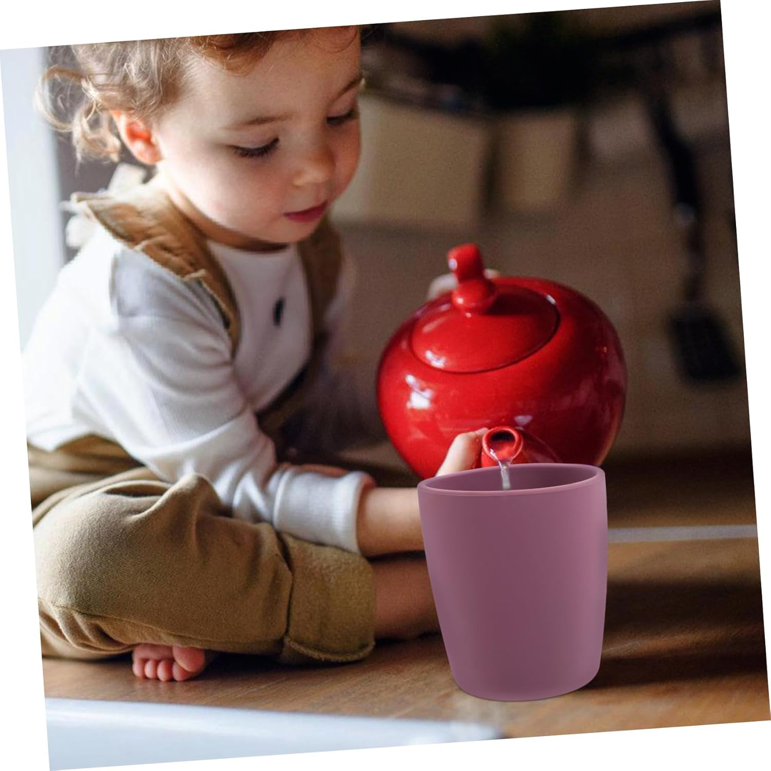 Silicone Bathroom Mouthwash Holder for Boys Girls