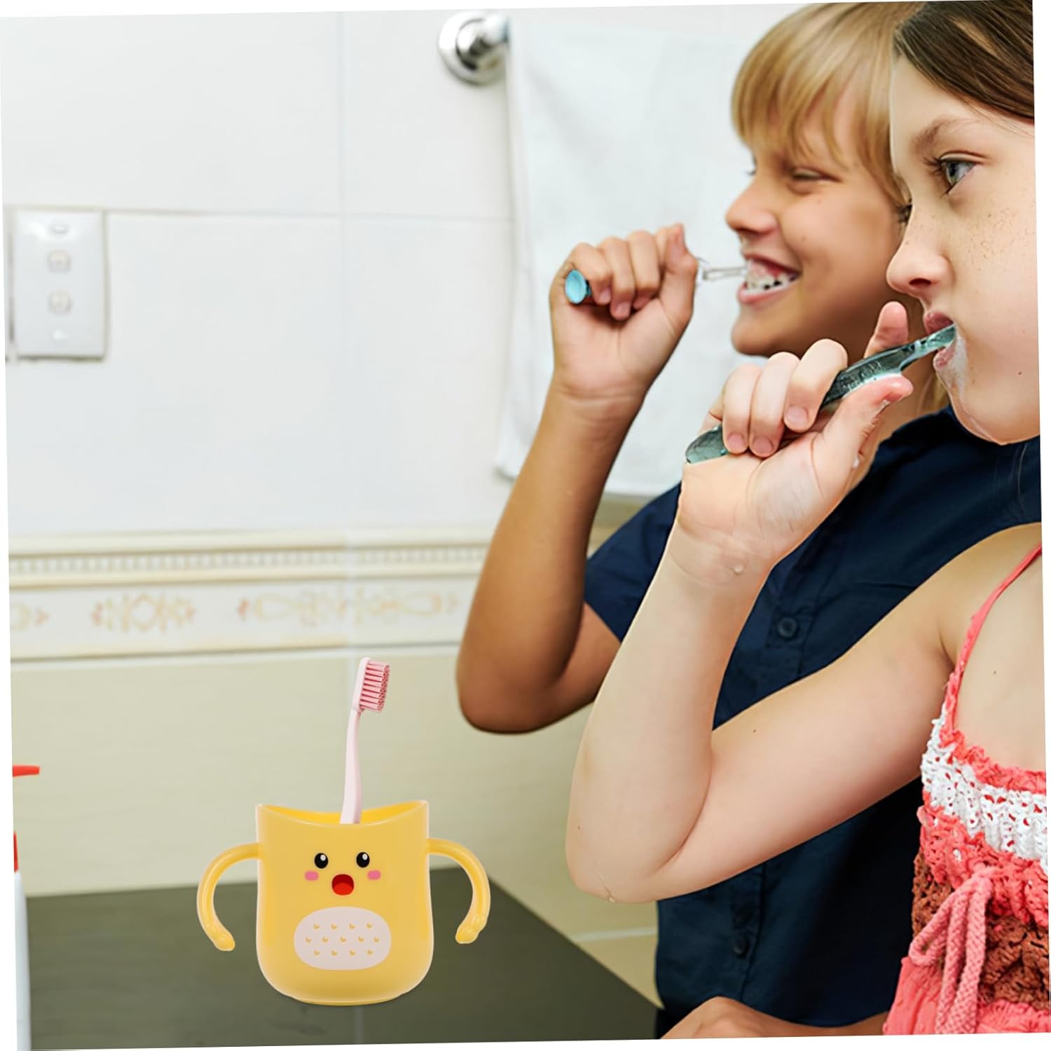 CUTE DINOSAUR TOOTHBRUSH CUP