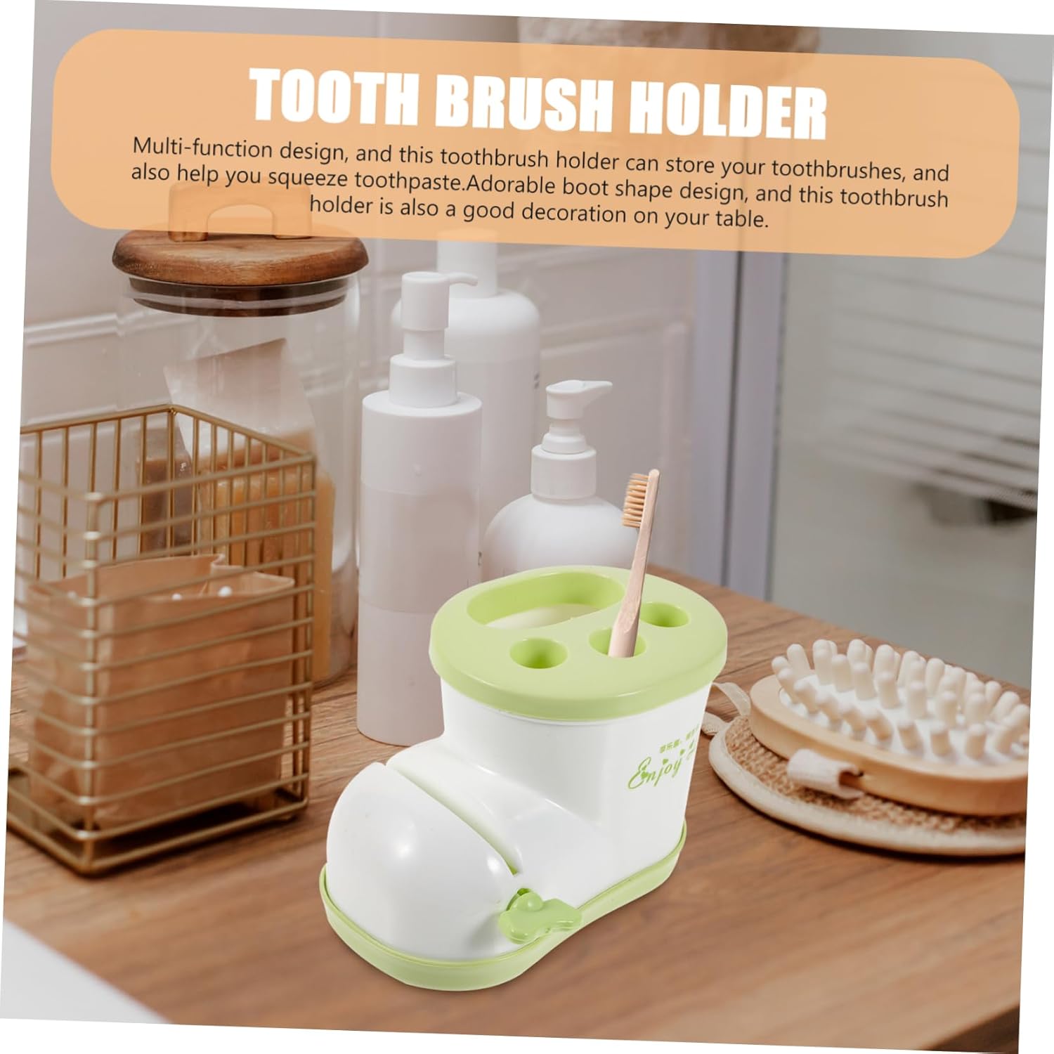 Healifty Storage Toothbrush Holder