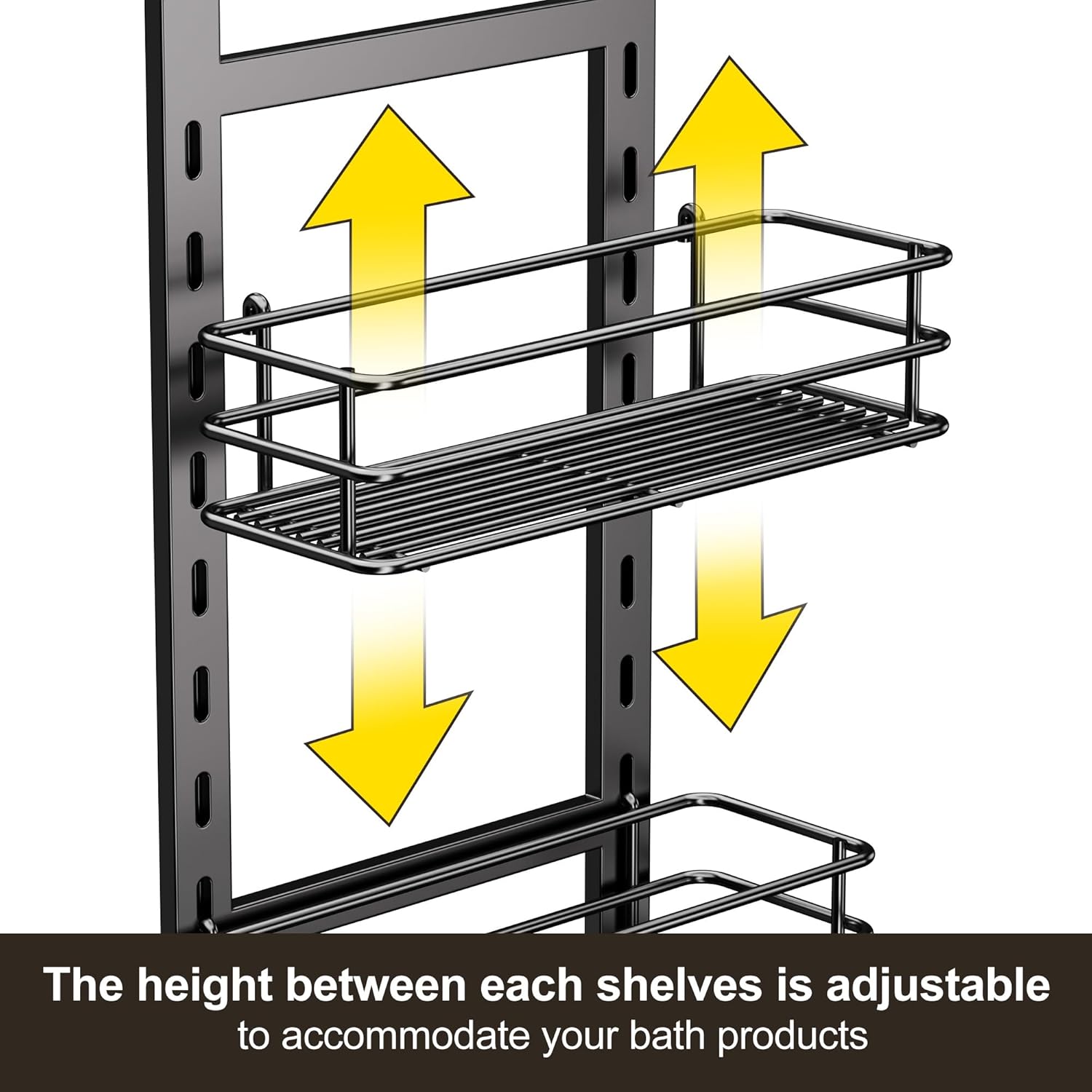Orimade Adjustable Anti-Slip Shower Caddy