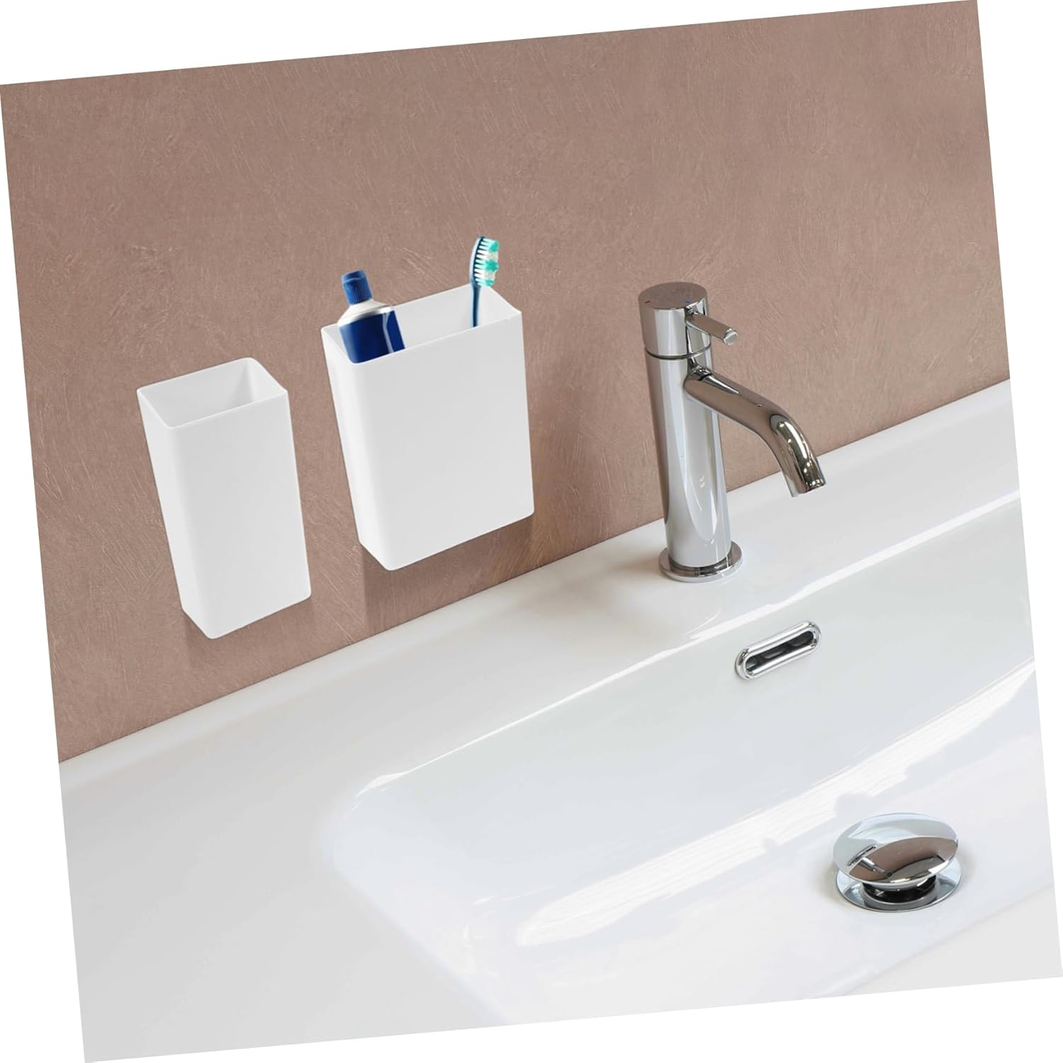 BrightFUFU Razor Wall ToothBrush Holder Set