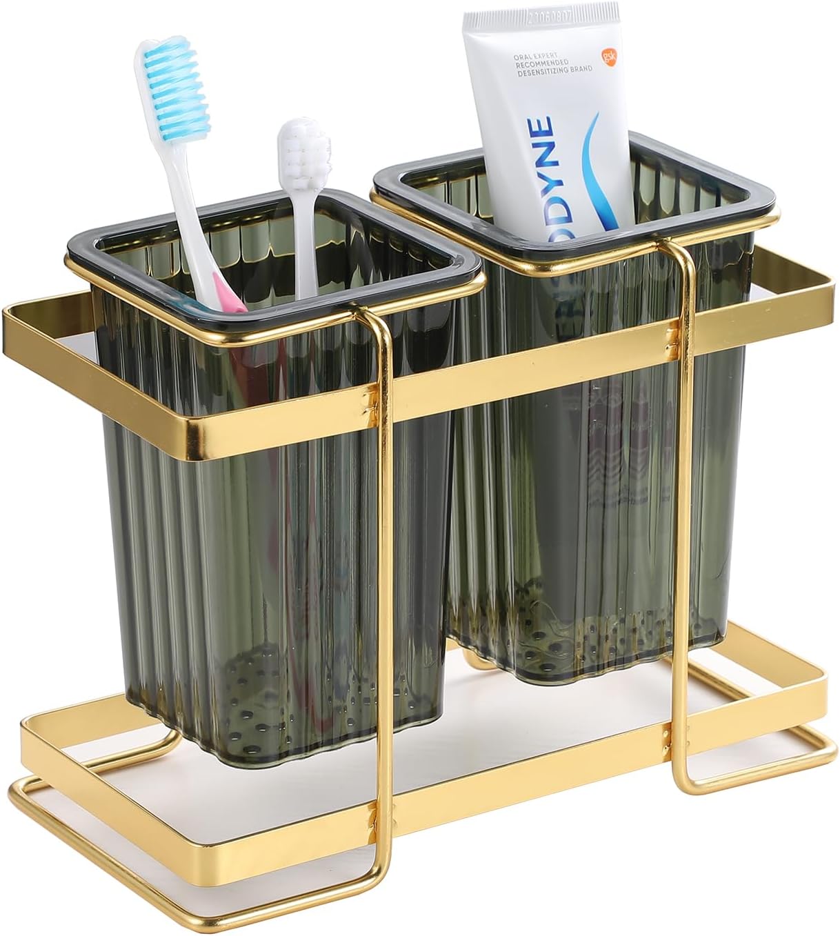 Toothbrush Holder Metal mult functional bath organizer