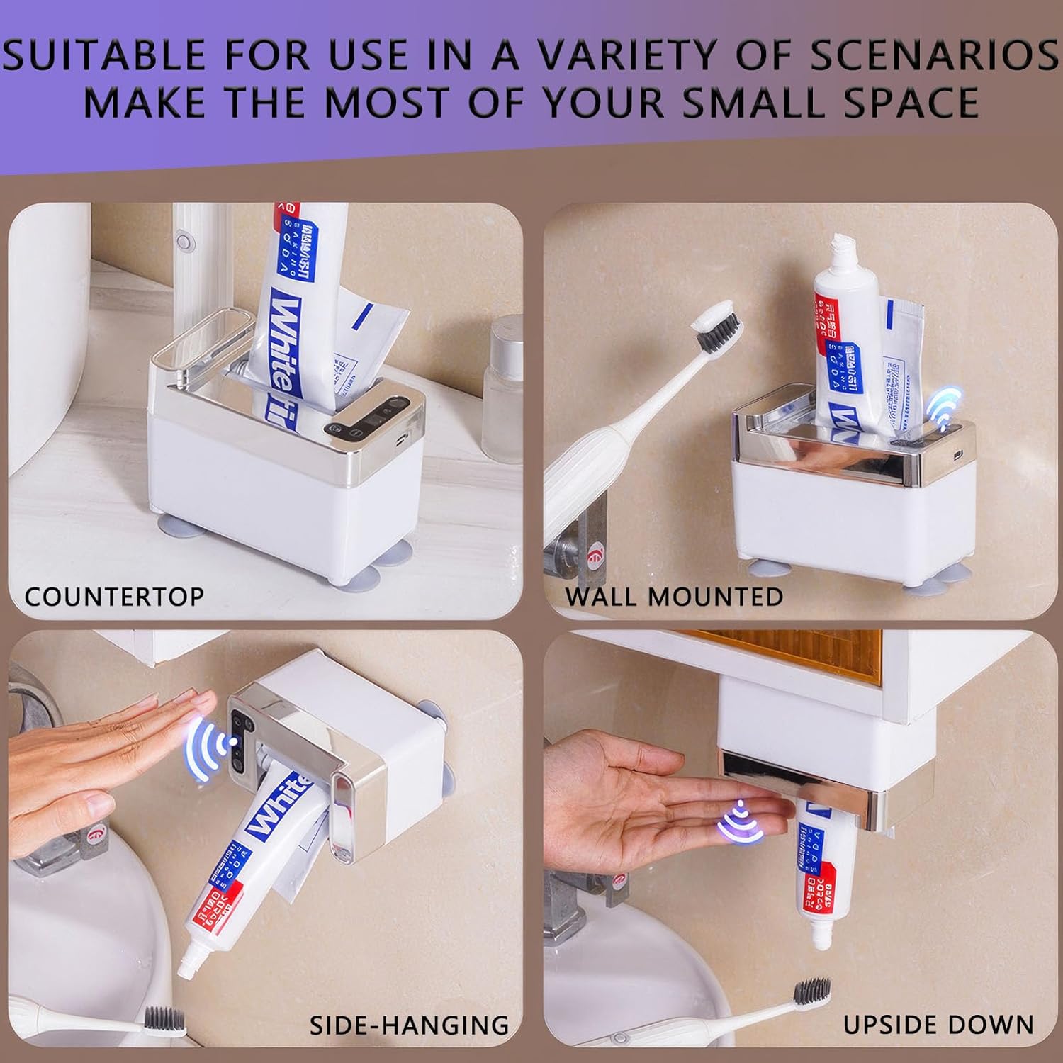 Automatic Toothpaste Squeezer for Adults Kids