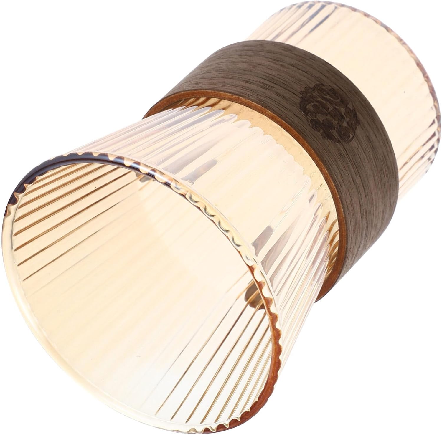Luxshiny Glass Toothbrush Holder Bathroom Tumbler