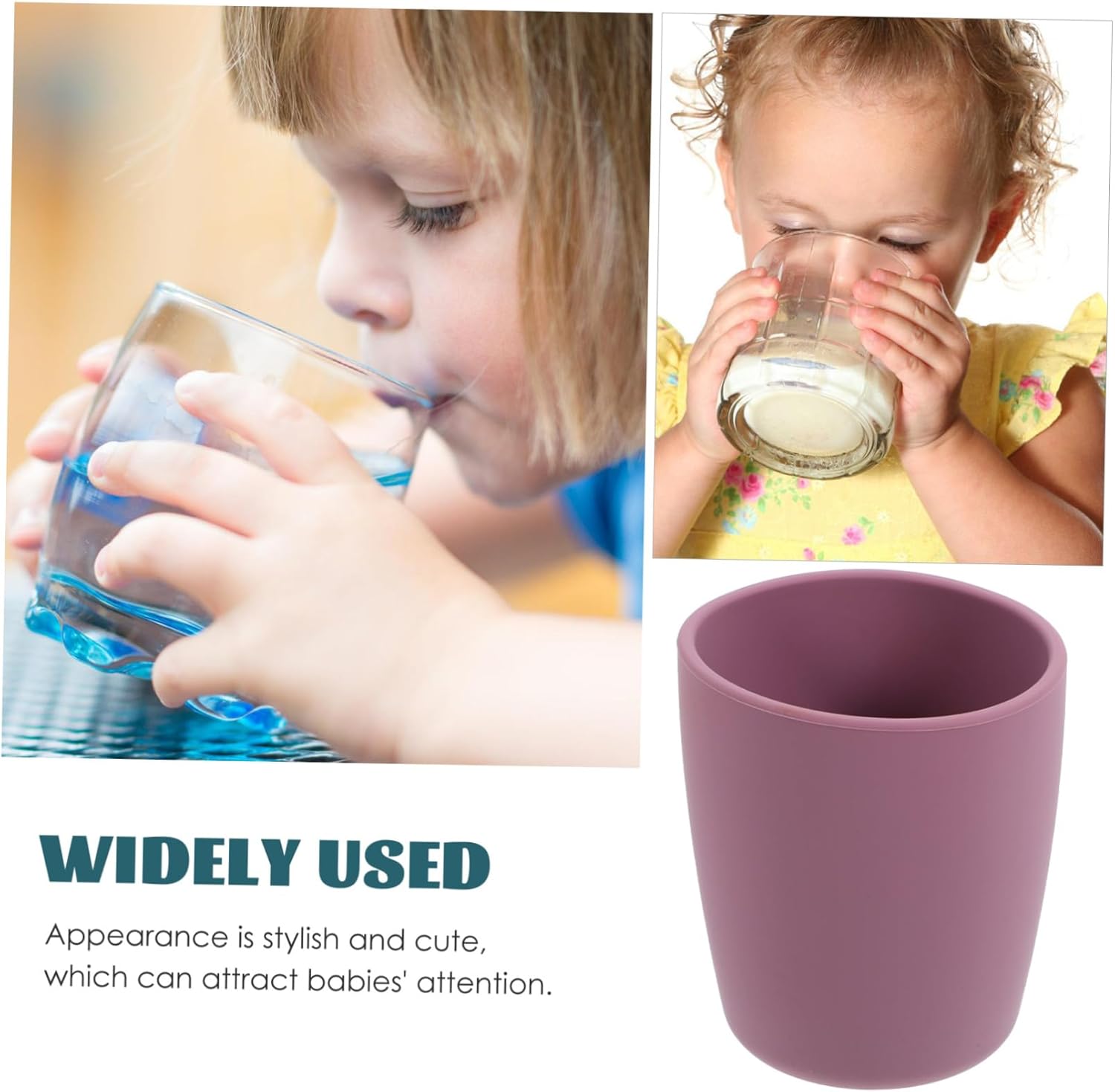 Sturdy Silicone Open Cup for Kids
