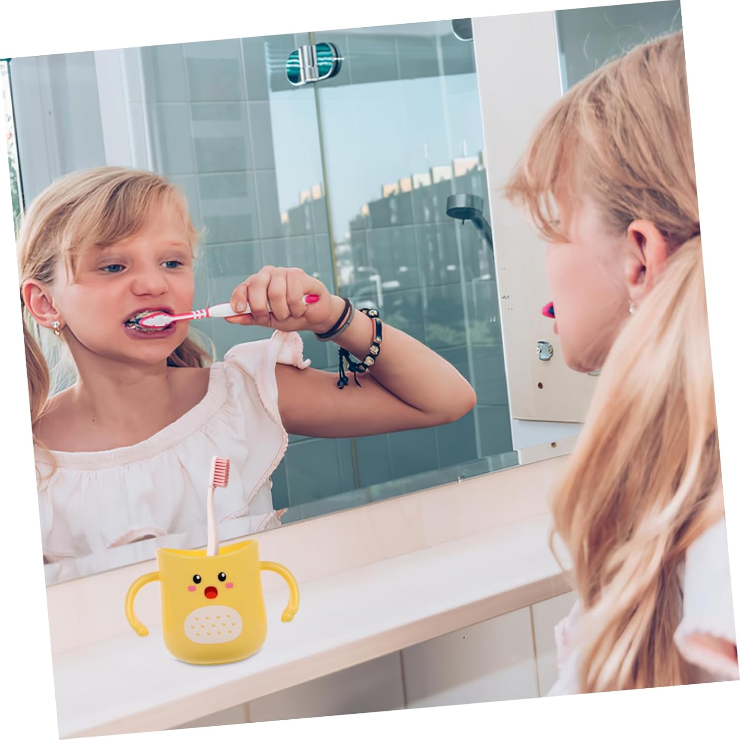 Cute Dinosaur Toothbrush Holder Perfect for Kids