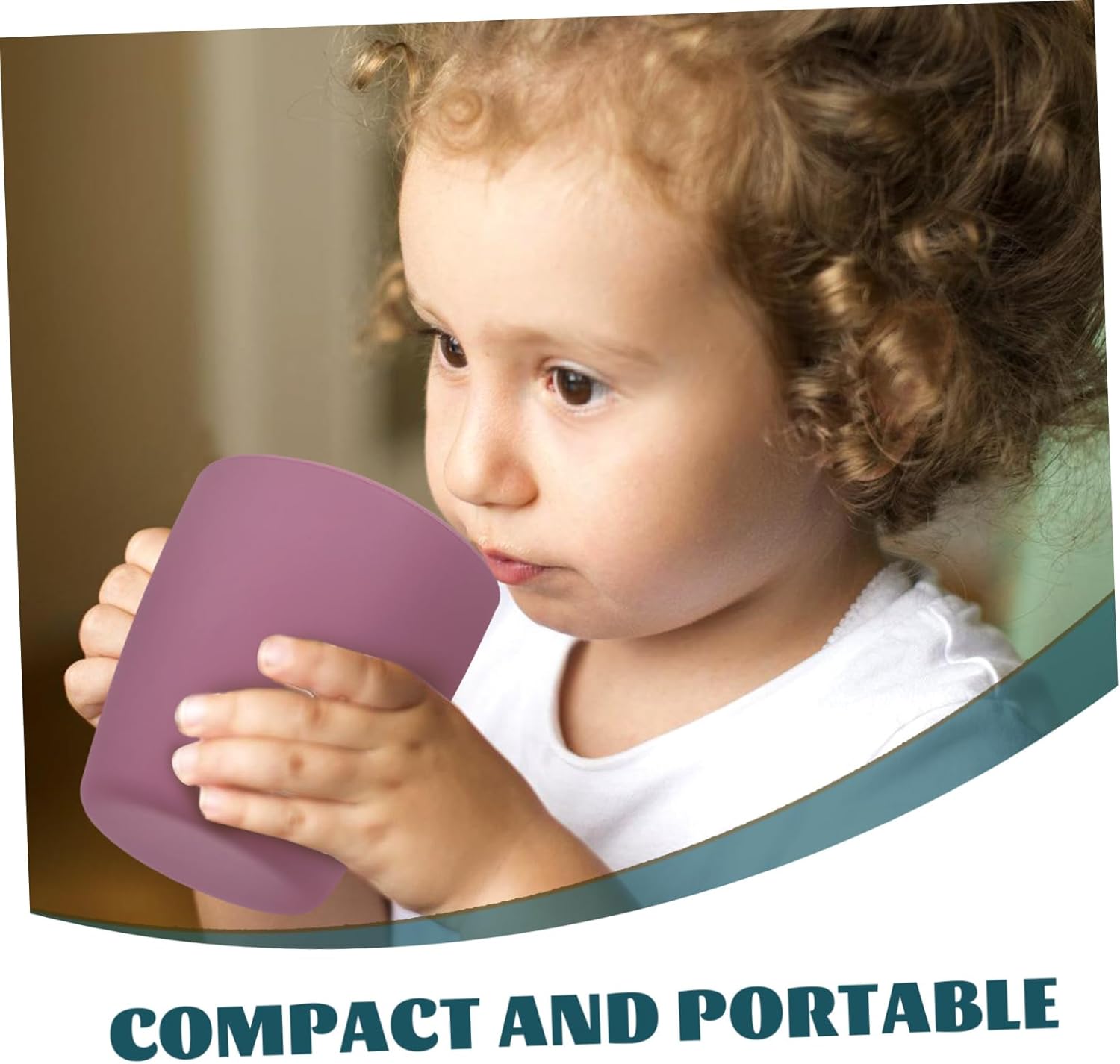 Sturdy Silicone Open Cup for Kids