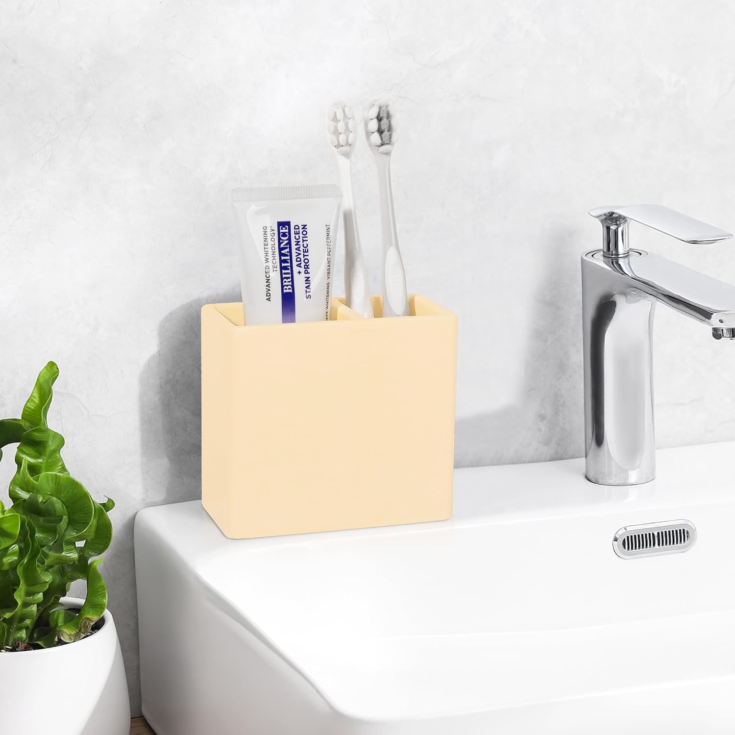 Fast Drying Compact Diatomite Toothbrush Holder for Kids