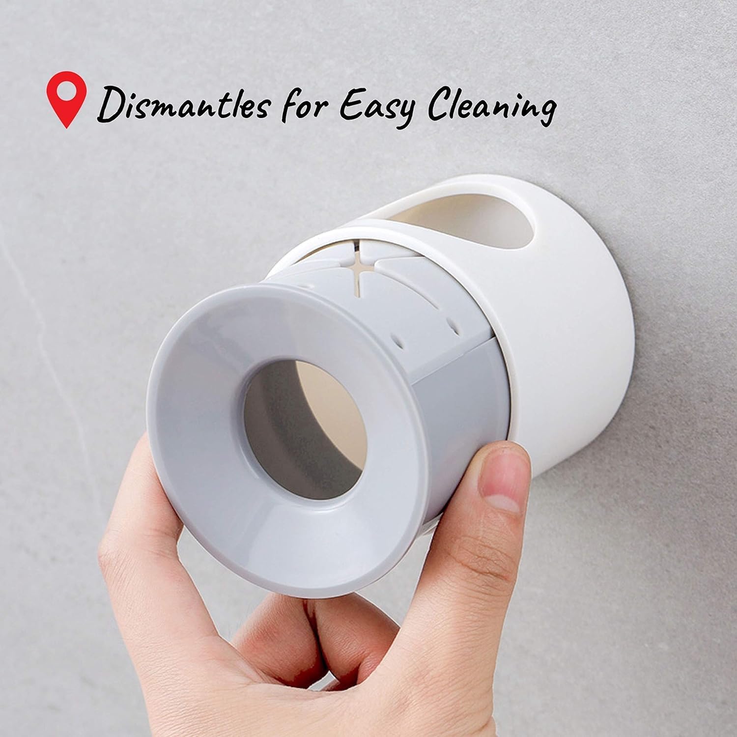 TALTAW Electric Toothbrush Wall Holder Space-Saving Maze for Bathroom