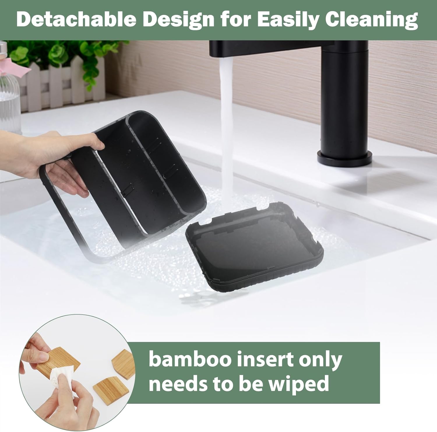Compact Styleful Toothbrush Organizer