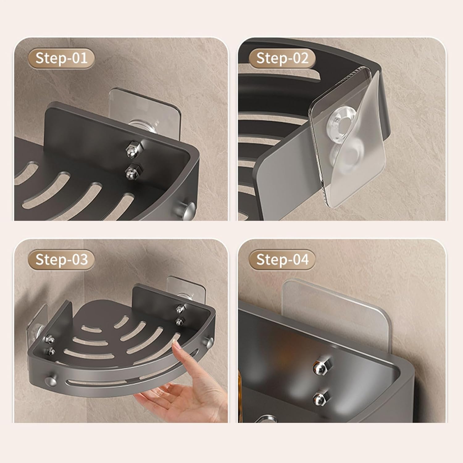 generic shower corner shelf