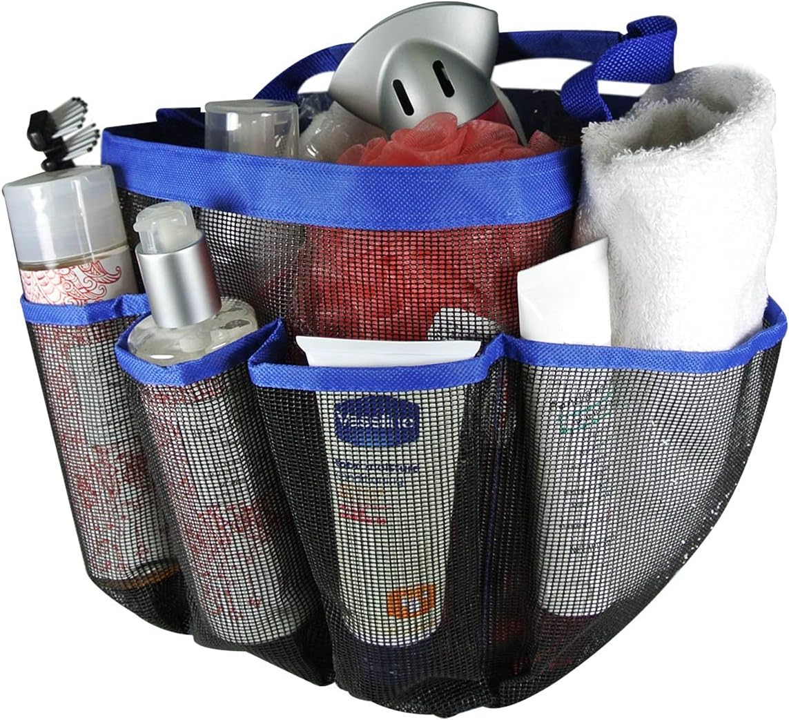 Travel Ready Portable Mesh Organizer for Showers and more