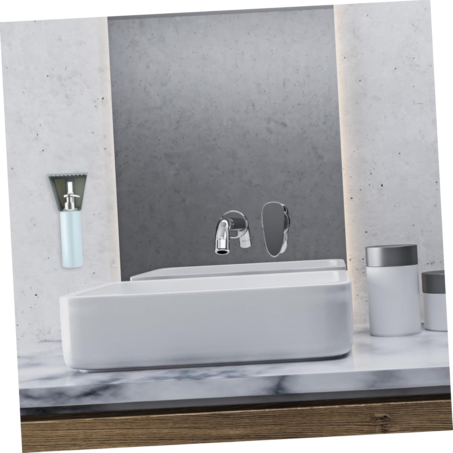 2-Piece Wall-Mounted Storage Racks for Bathroom