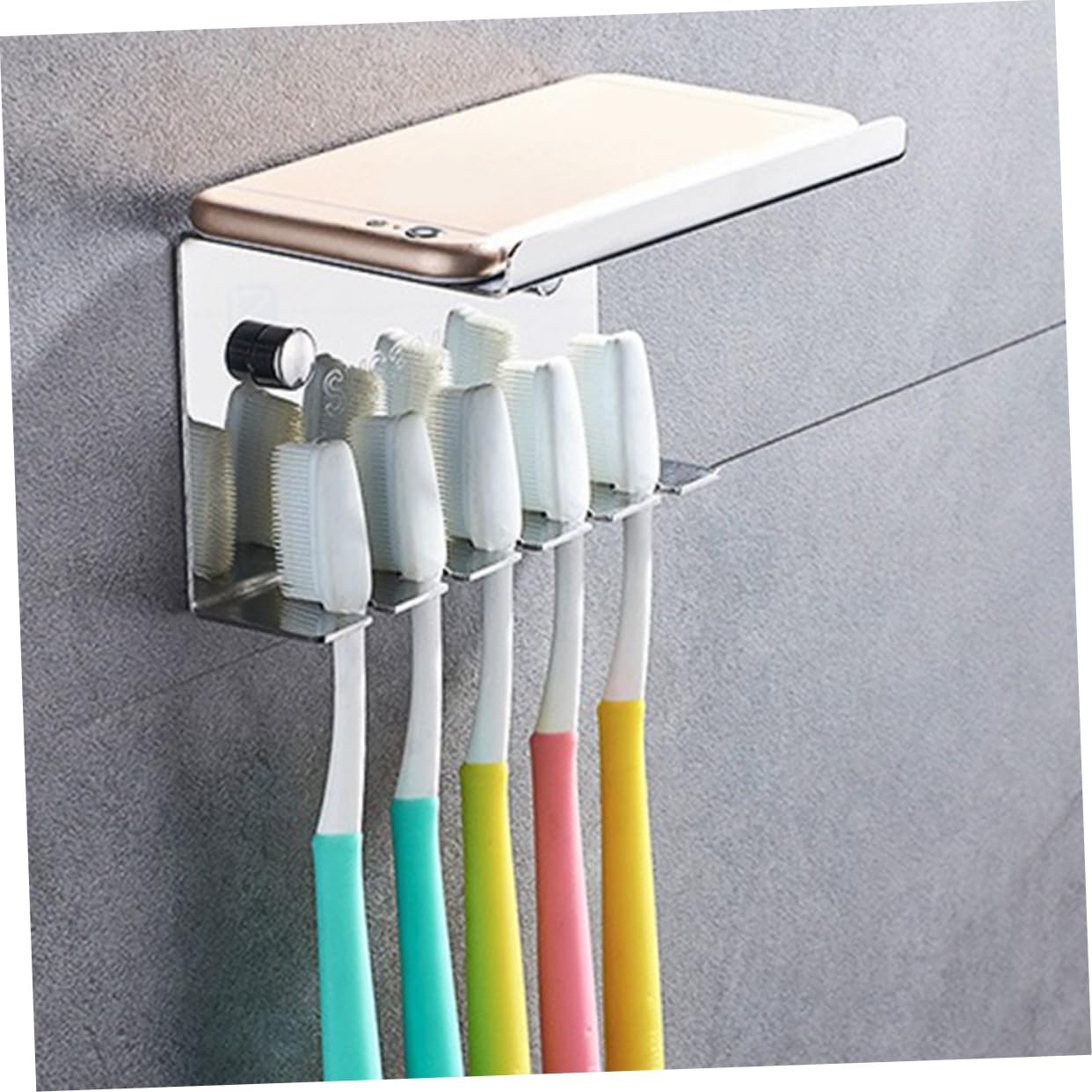 KONTONTY Wall Mounted Toothbrush Holder
