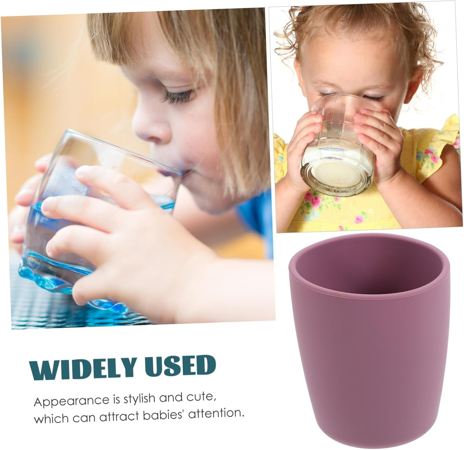 KOMBIUDABathroom Toothbrush Cups Silicone Sturdy Easy to Use