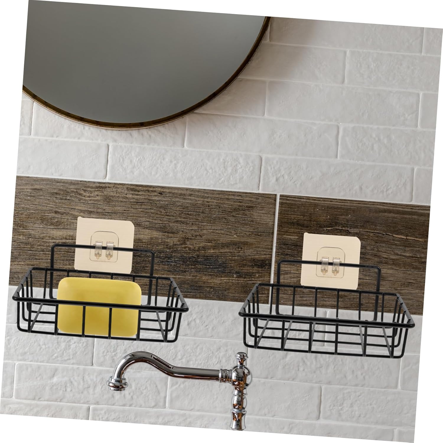 Durable Metal Bath Rack organize your bathroom essentials with ease