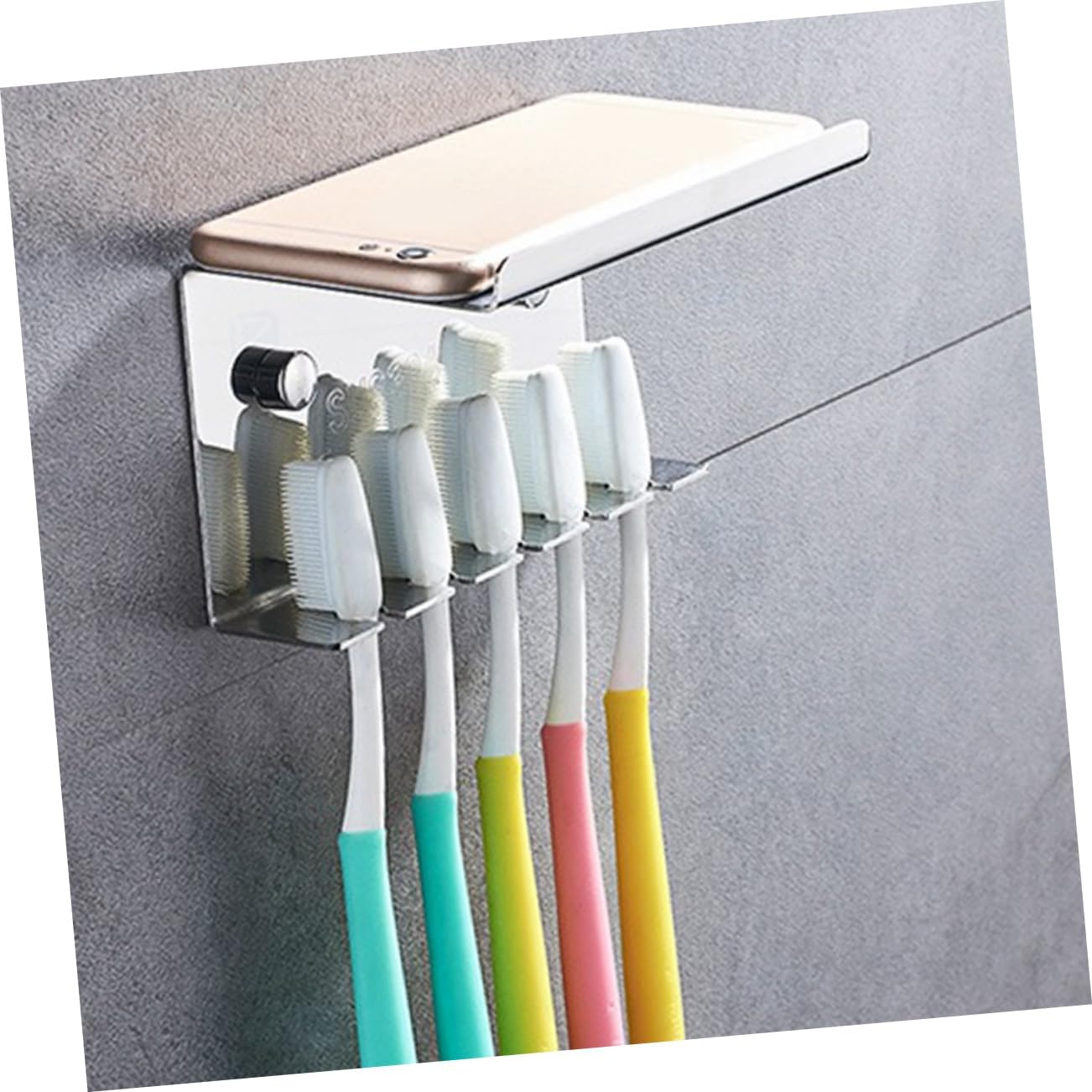 Ciieeo Wall Mounted Stainless Steel Toothbrush Holder