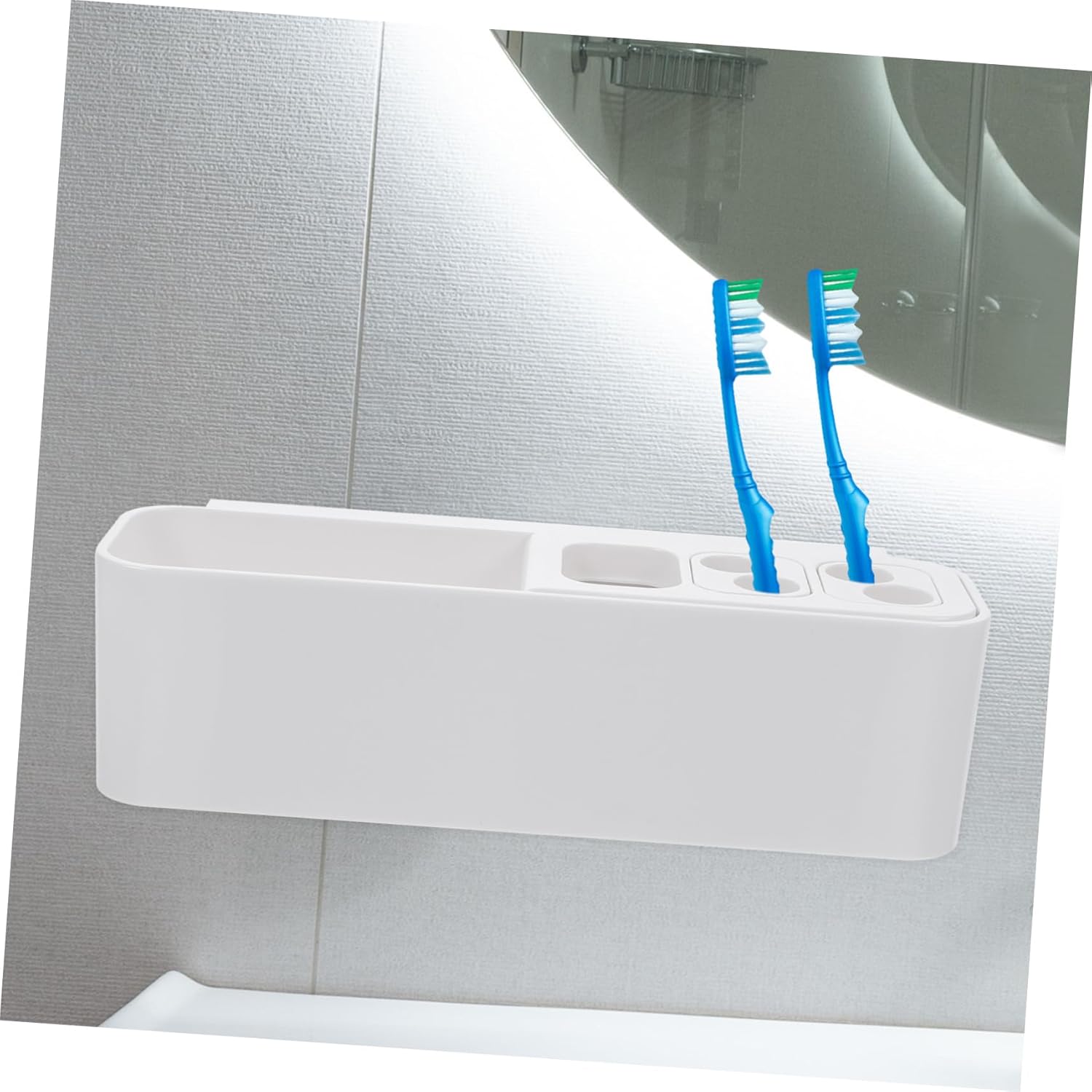Eco-Friendly Wall-Mounted Electric Toothbrush Holder