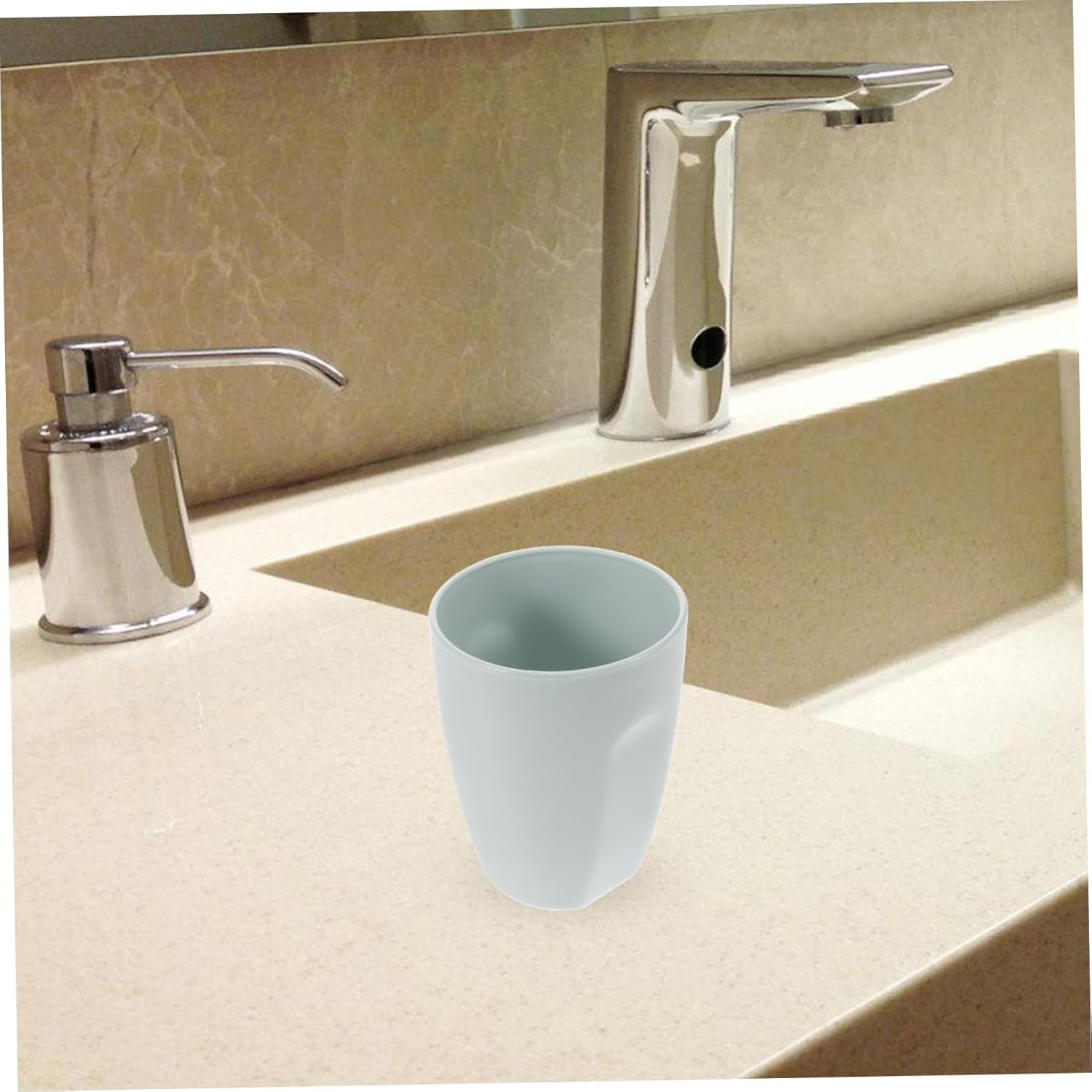 Mouthwash Whiterational Toothbrush Holder Reusable plastic cup for Bathroom Beyond
