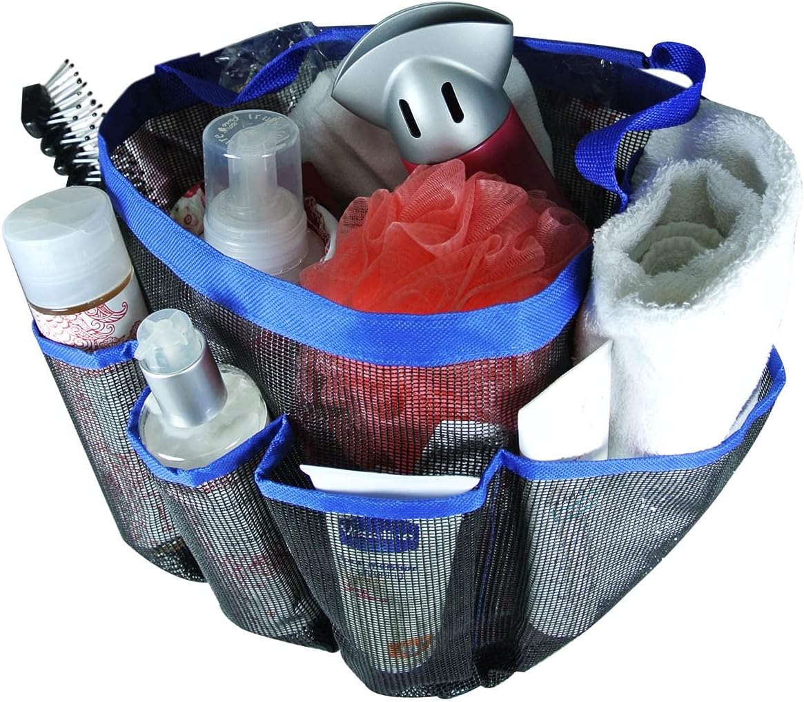 Travel Ready Portable Mesh Organizer for Showers and more