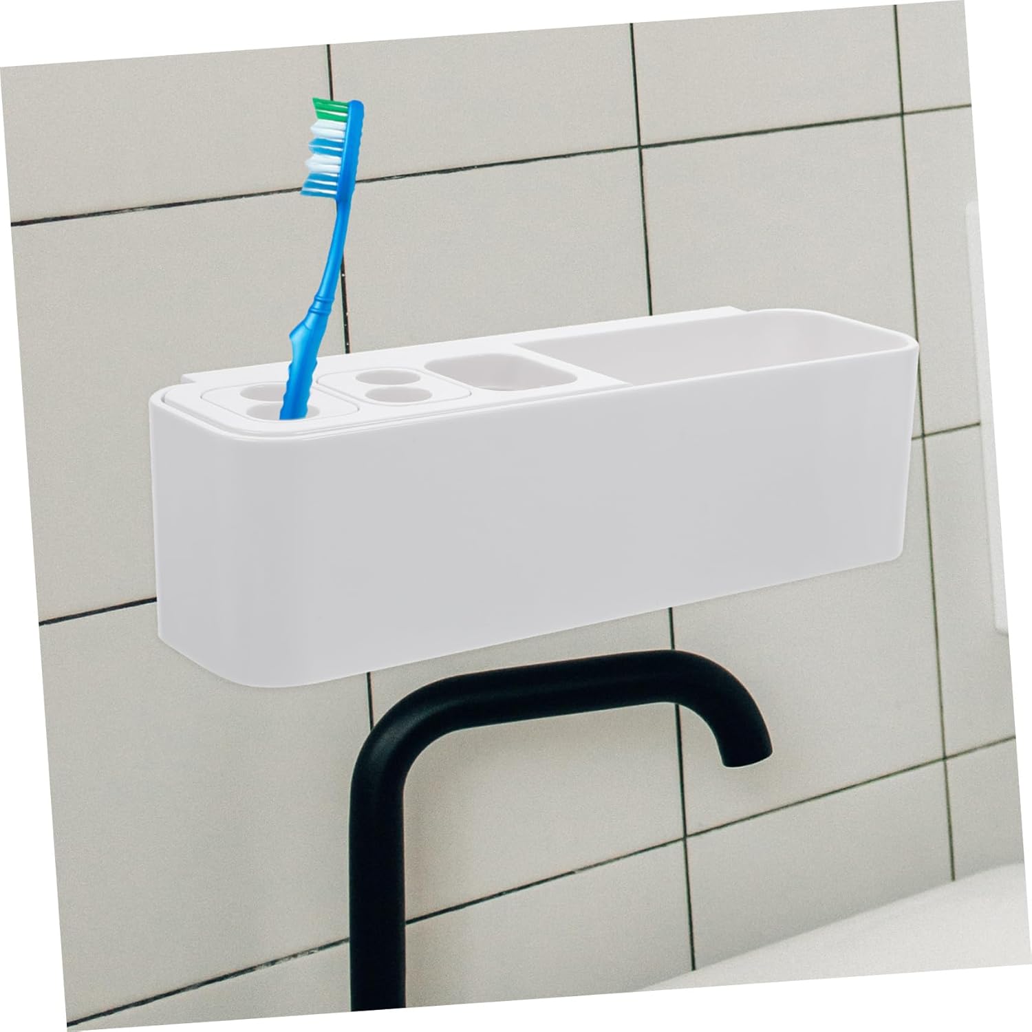 Eco-Friendly Wall-Mounted Electric Toothbrush Holder