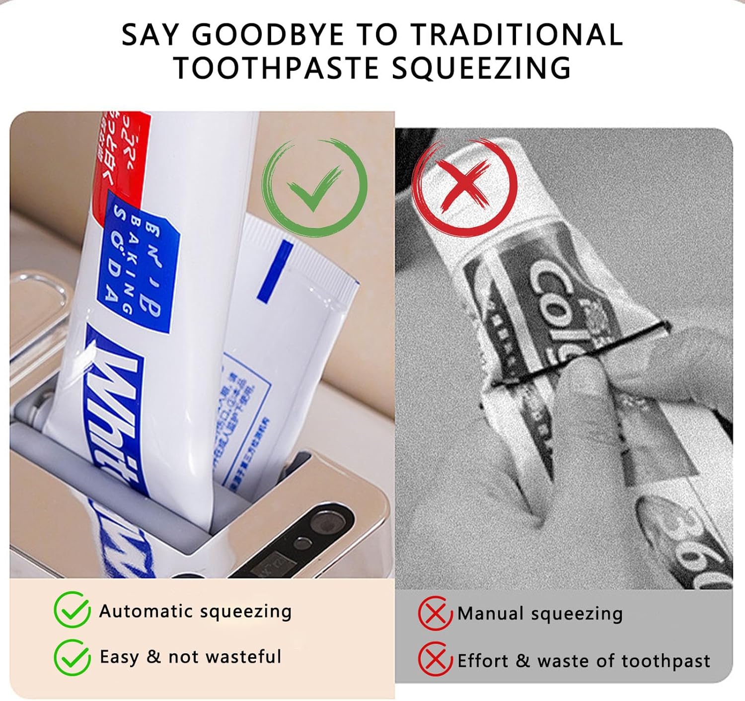 Automatic Toothpaste Squeezer for Adults Kids