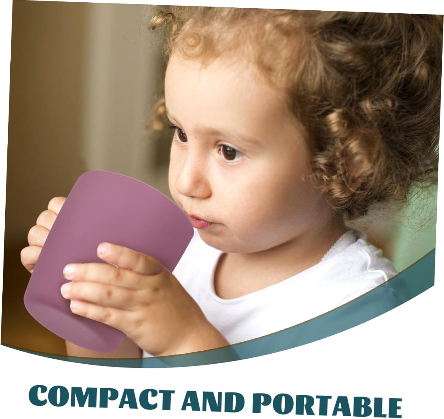 Stylish Silicone Elevator Toothbrush Cup for Boys and Girls