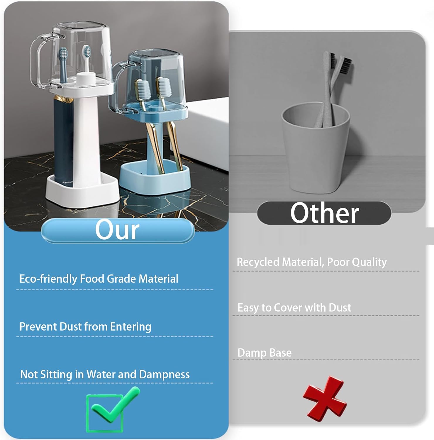Toothbrush Holder - Universal Design for BATHROOMS Kitchens