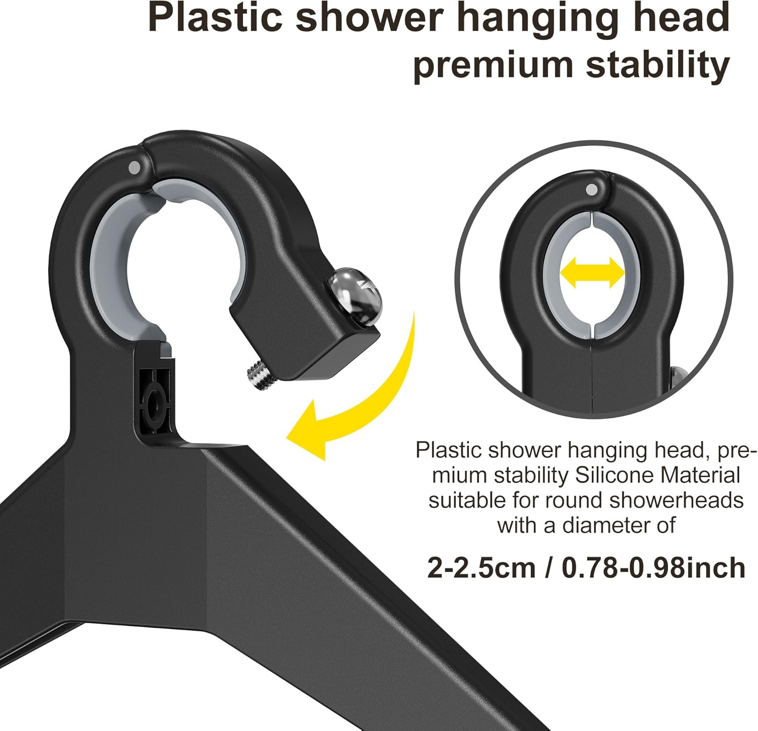 Orimade Adjustable Anti-Slip Shower Caddy
